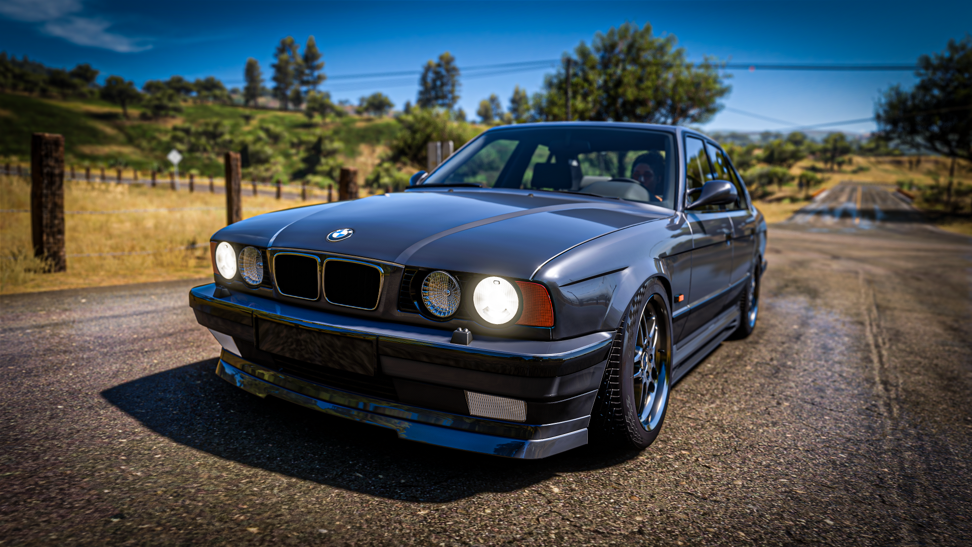 BMW E34 In Forza Horizon 5 Stunning 4K Ultra HD Wallpaper