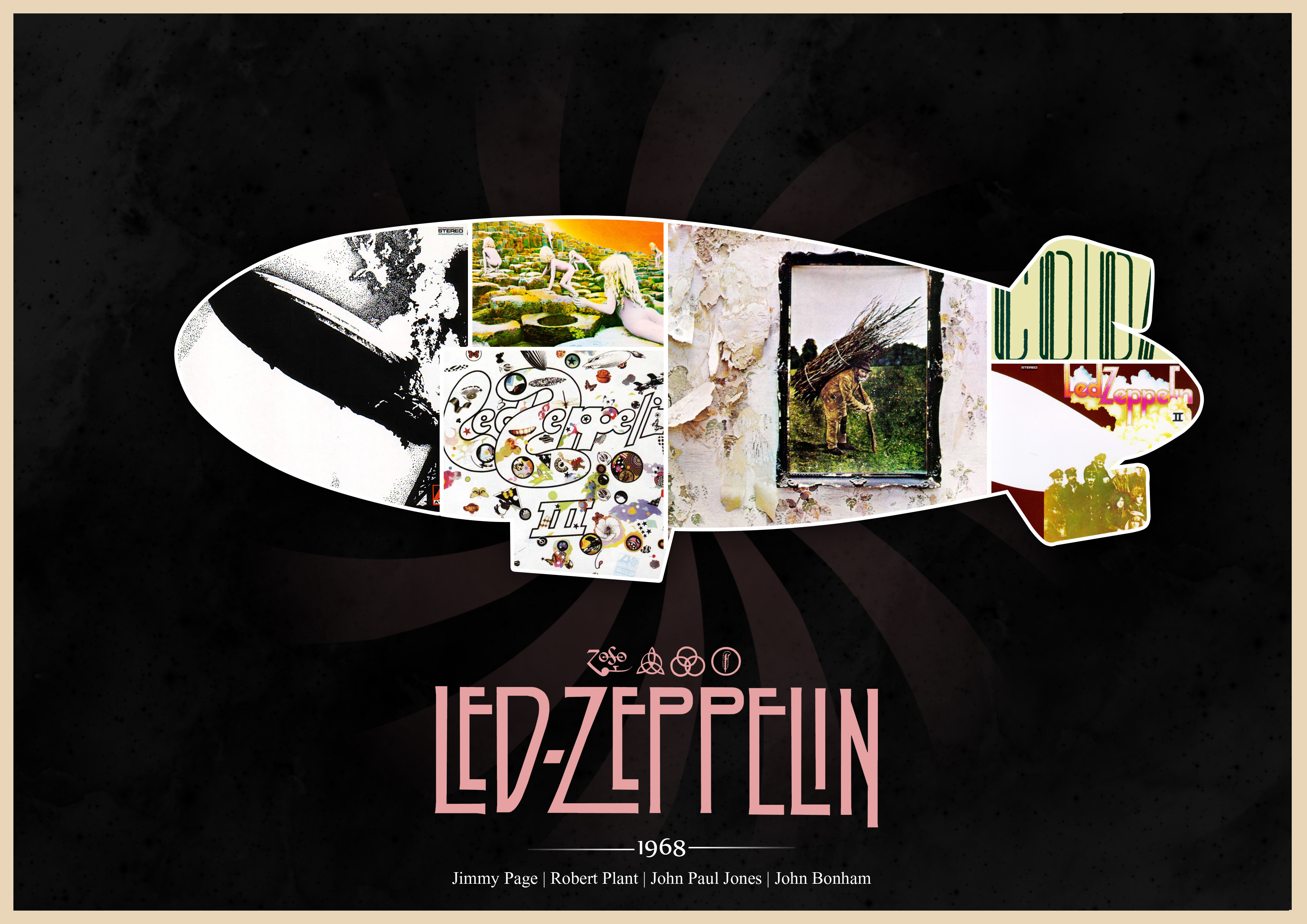 38 Led Zeppelin Обои, заставки - Wallpaper Abyss