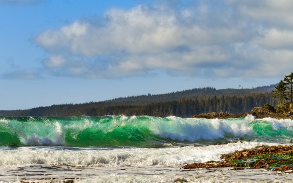 Earth - wave Wallpapers and Backgrounds