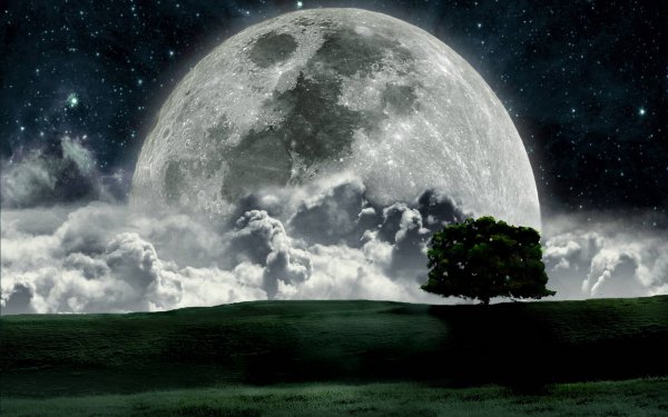 Artistic - Moon Wallpapers and Backgrounds