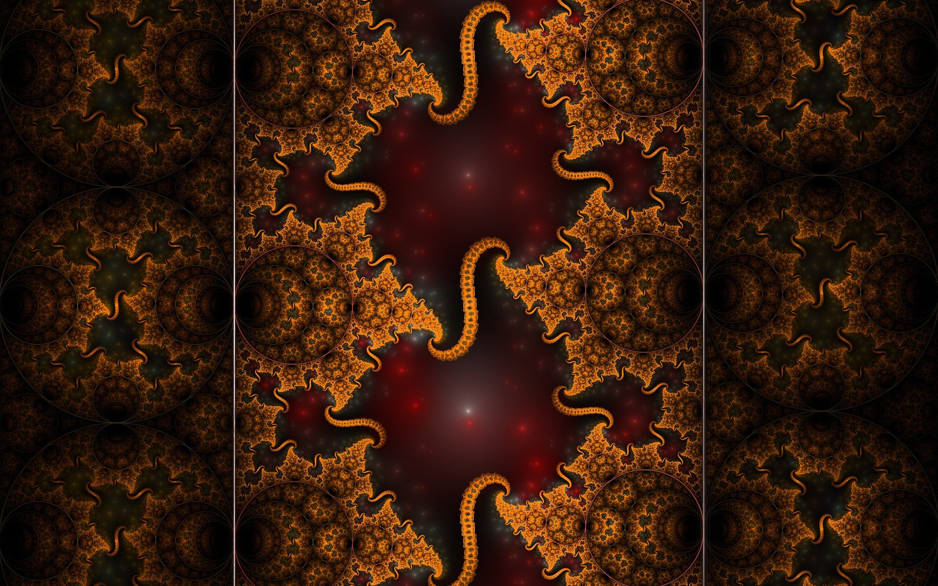 Abstrato Fractal Papel De Parede Hd Plano De Fundo X