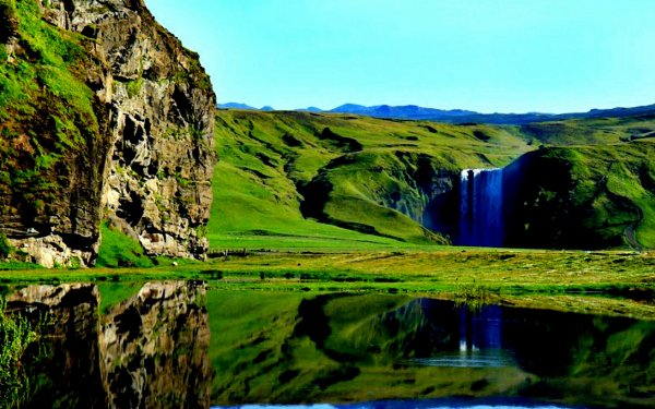 Earth - waterfall Wallpapers and Backgrounds