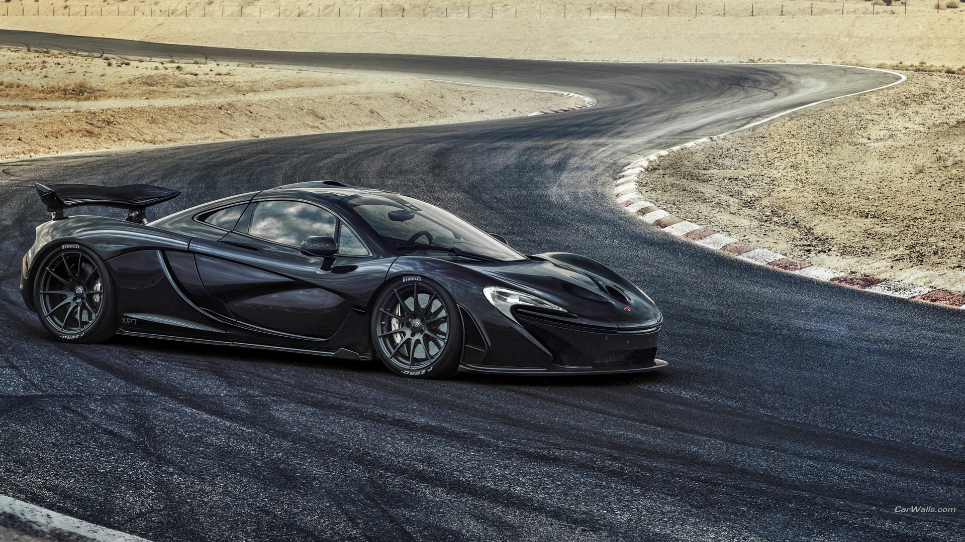 McLaren P1 HD Wallpaper Unleashing Performance On The Track