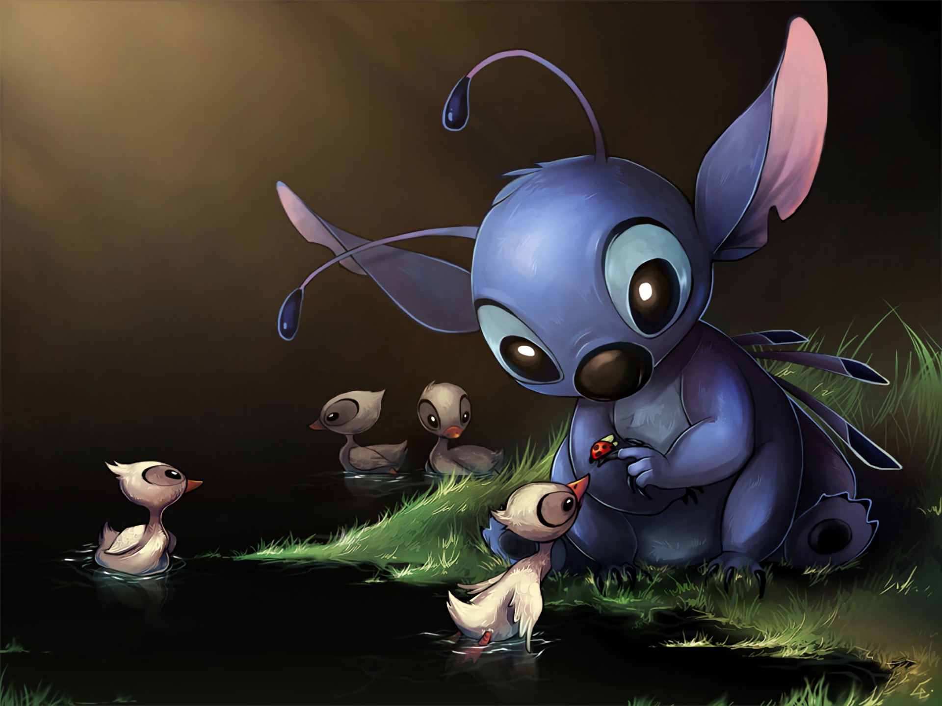12 Lilo Stitch HD Wallpapers Background Images Wallpaper Abyss