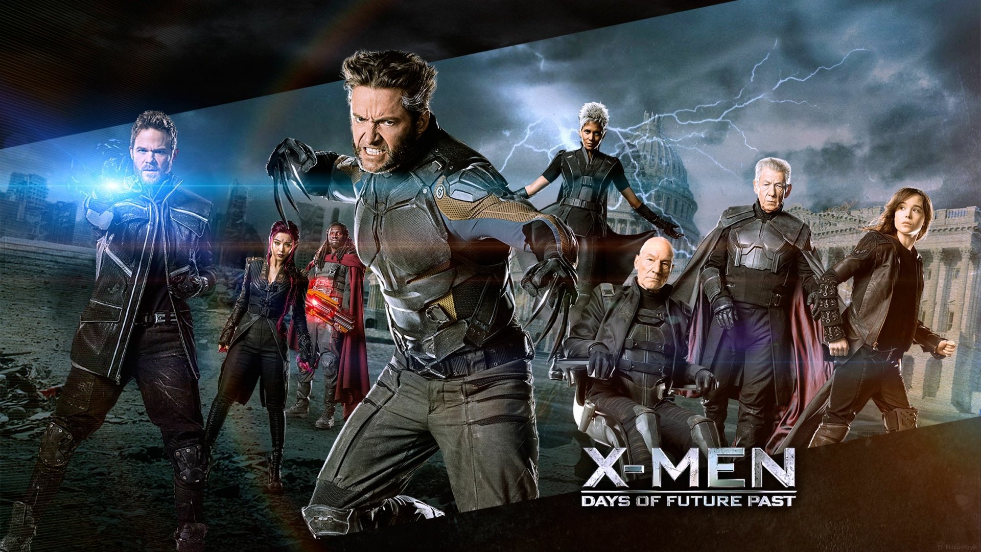 X Men Dias De Um Futuro Esquecido Papel De Parede Hd Plano De Fundo