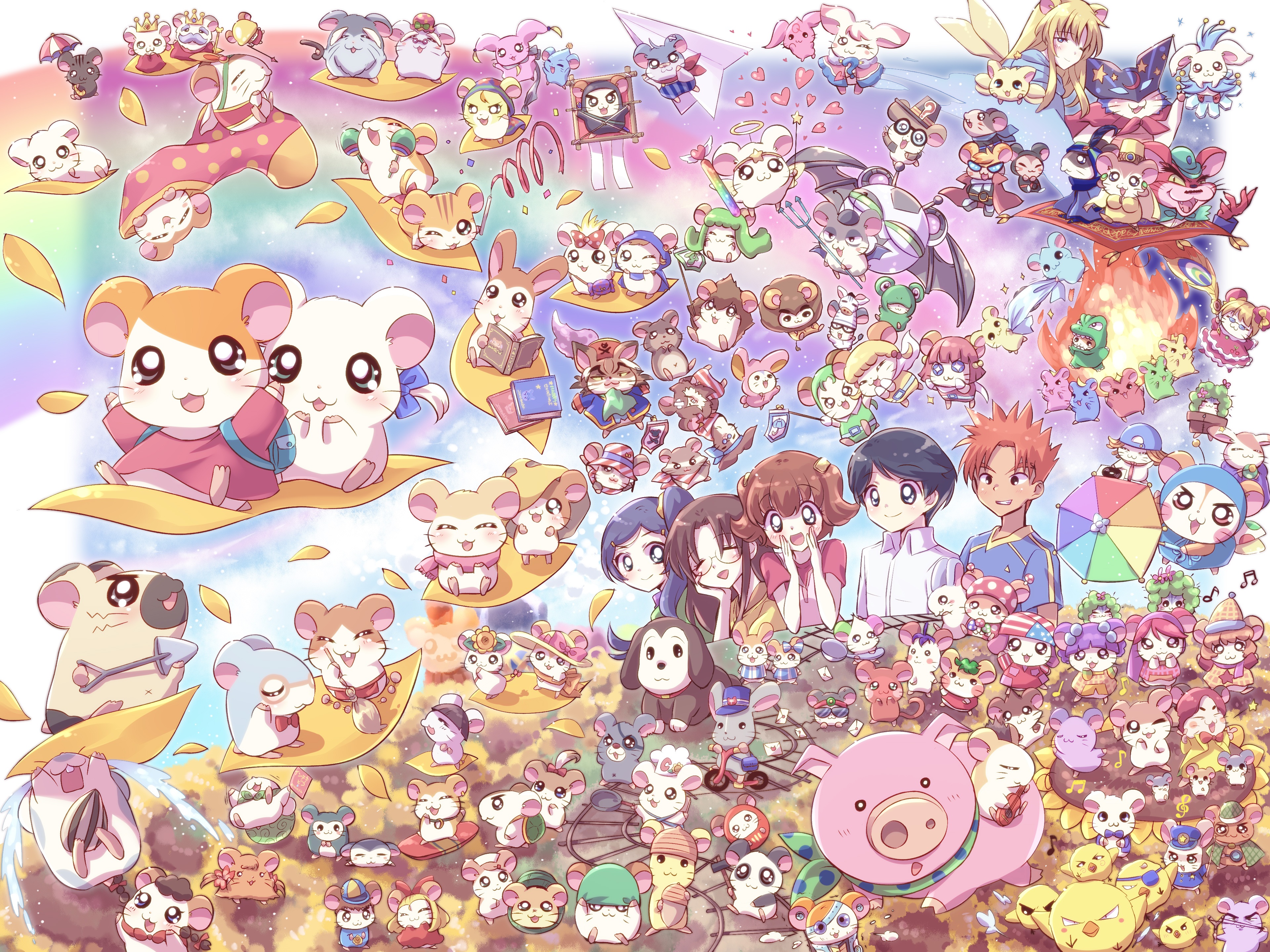 Hamtaro Anime 4K Ultra HD Wallpaper By Hamtaro Anime 4K Ultra HD Wallpaper By