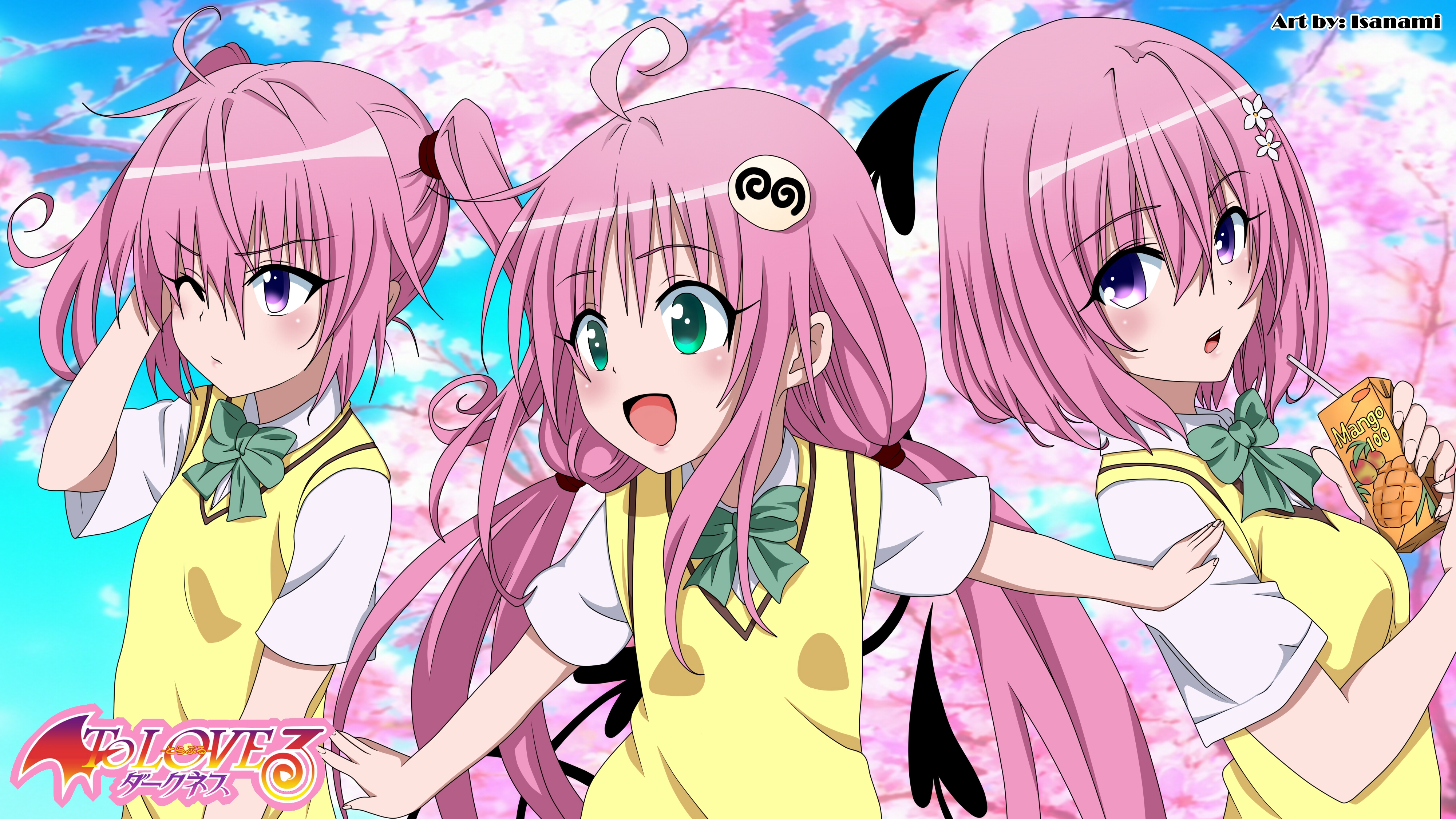 Anime To Love-Ru: Darkness 4k Ultra HD Wallpaper