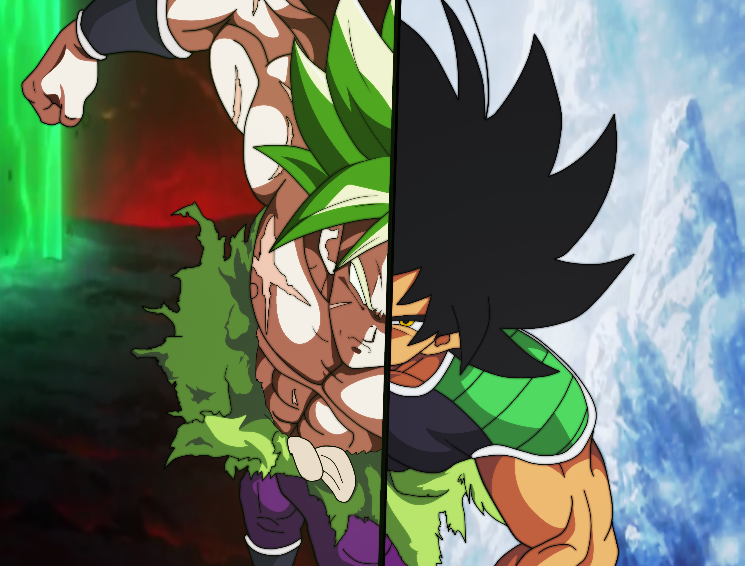 Download Super Saiyan Green Broly (Dragon Ball) Anime Dragon Ball Super ...