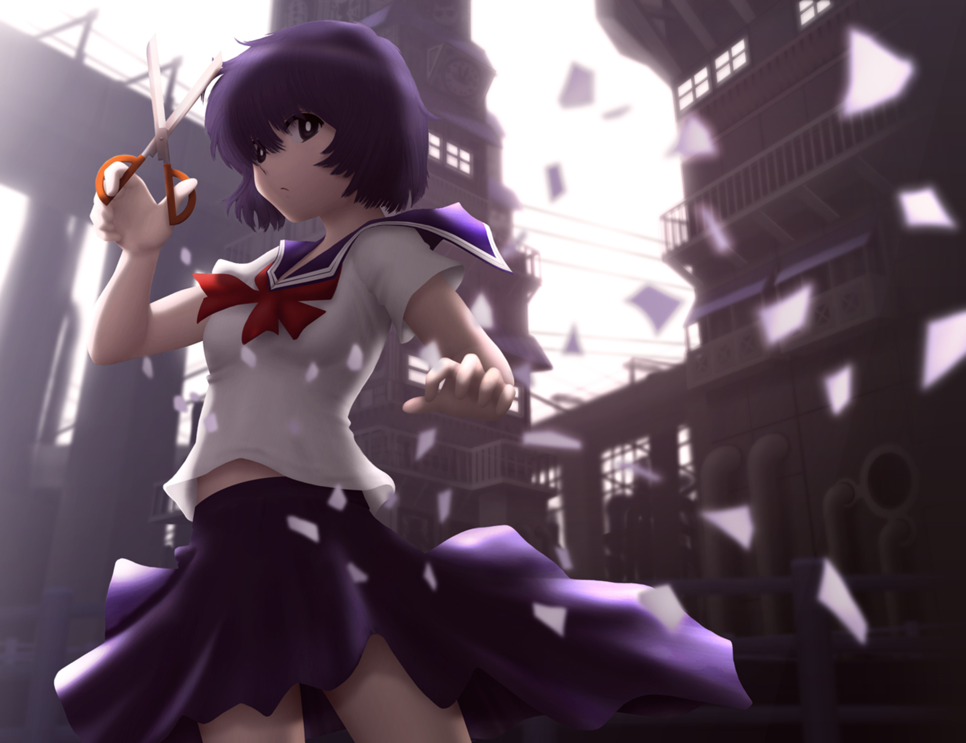 Anime Mysterious Girlfriend X HD Wallpaper