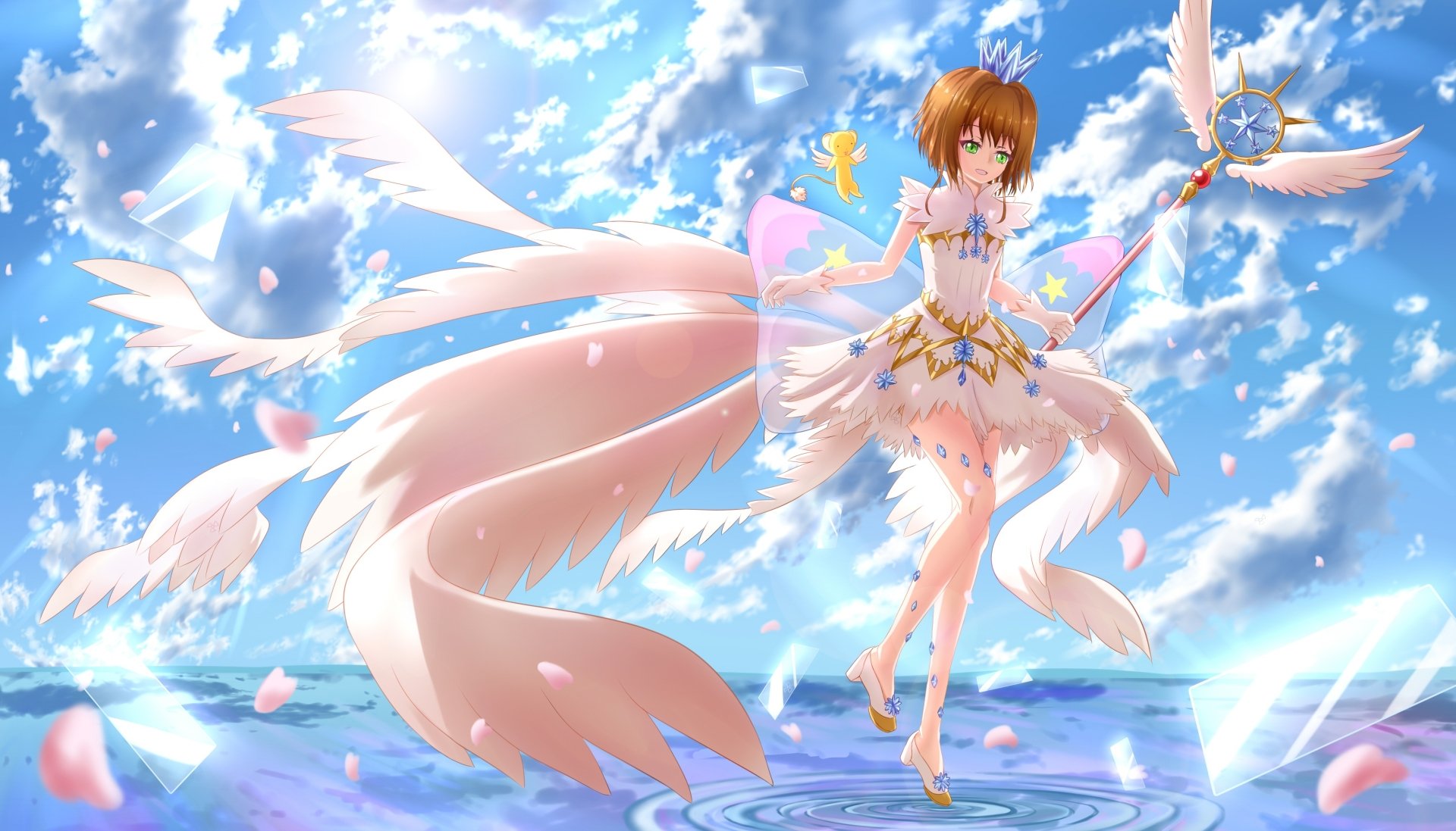 Download Sakura Kinomoto Anime Cardcaptor Sakura HD Wallpaper by