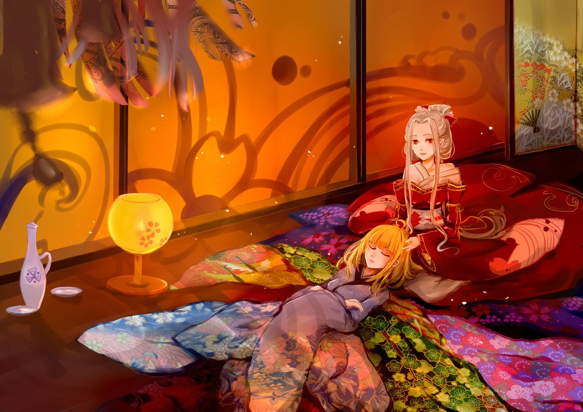 Download Irisviel Von Einzbern Saber (Fate Series) Artoria Pendragon Anime Fate/Zero 4k Ultra HD Wallpaper by 鸣泣哔哔