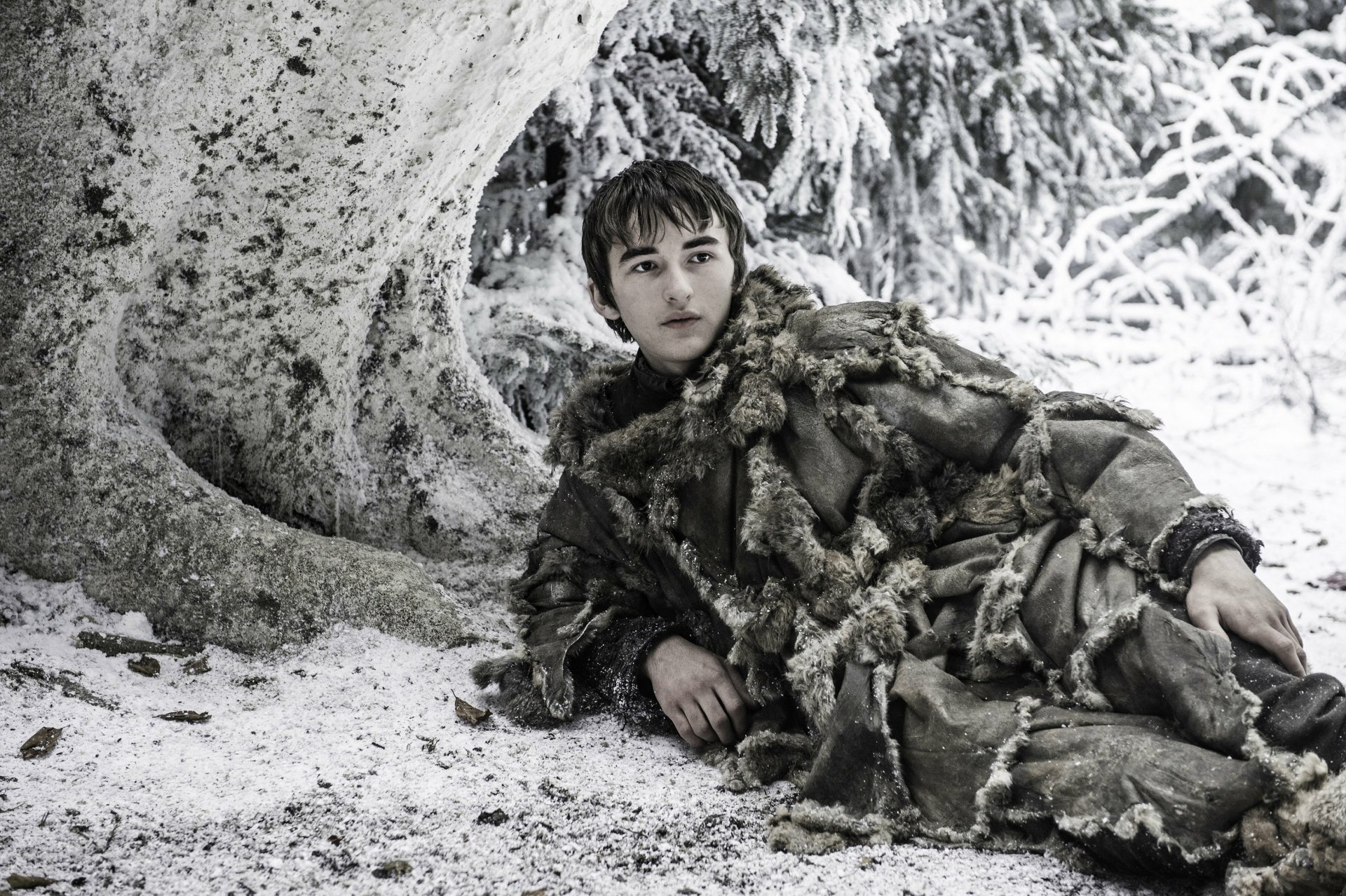 Download Isaac Hempstead-Wright Bran Stark TV Show Game Of Thrones HD Wallpaper