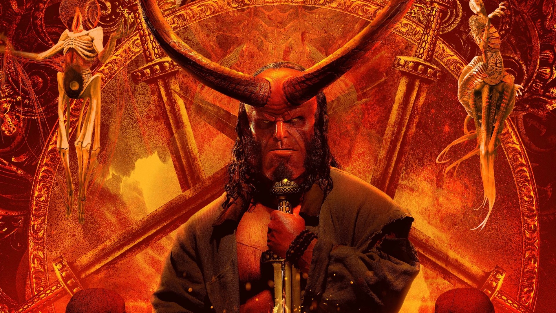 Download David Harbour Movie Hellboy (2019) HD Wallpaper