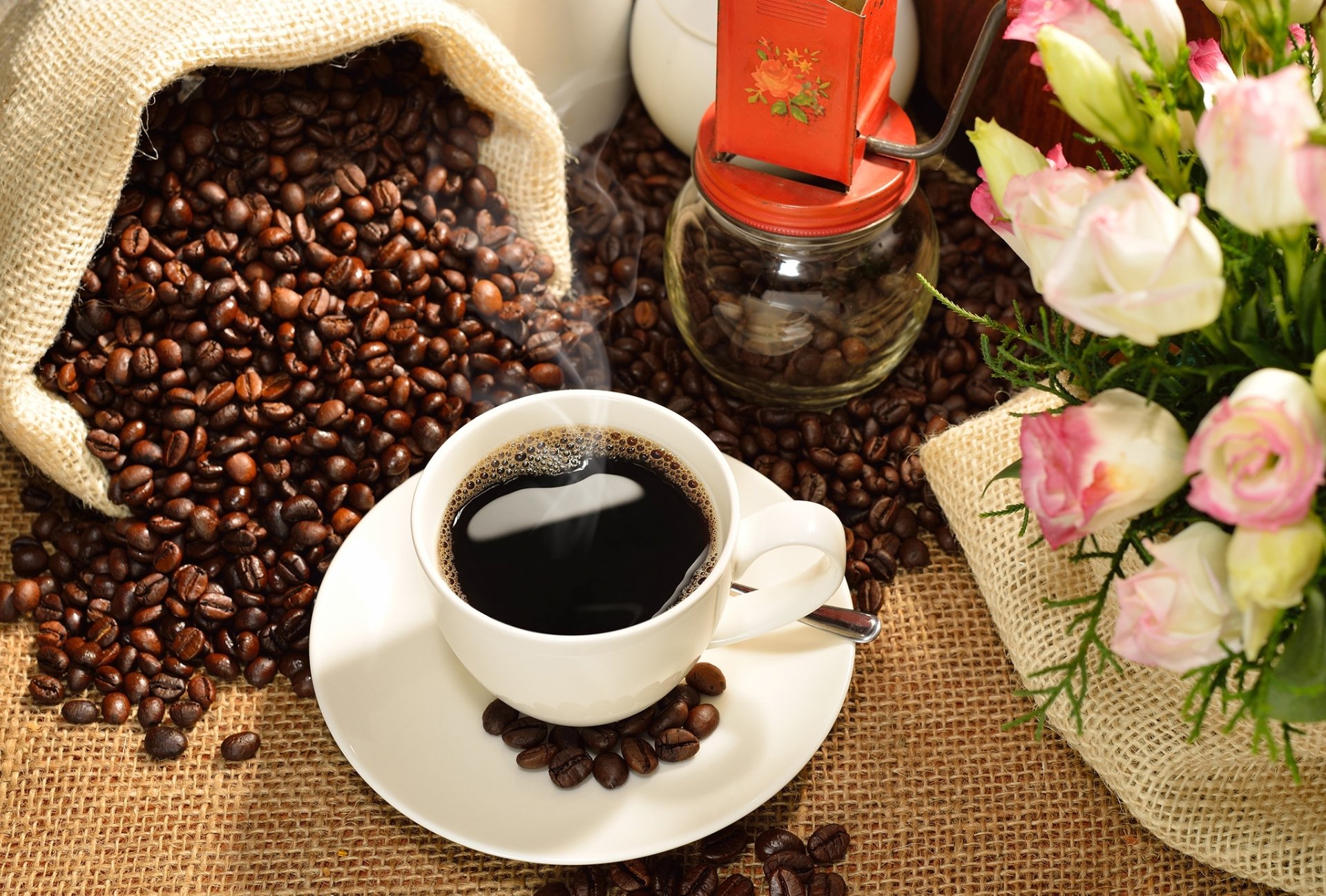 Food Coffee HD Wallpaper