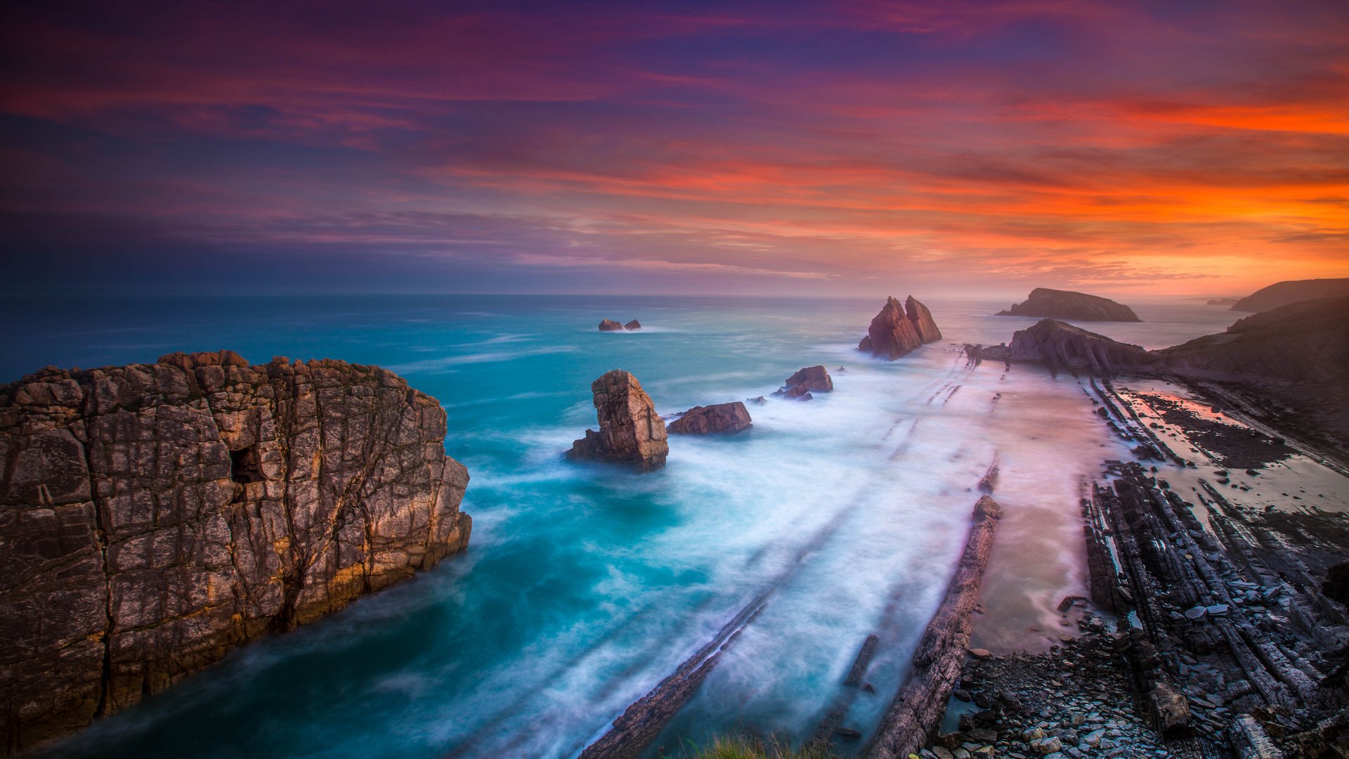 Download Spain Cloud Sky Water Nature Beach 4k Ultra HD Wallpaper by Dennis Liang