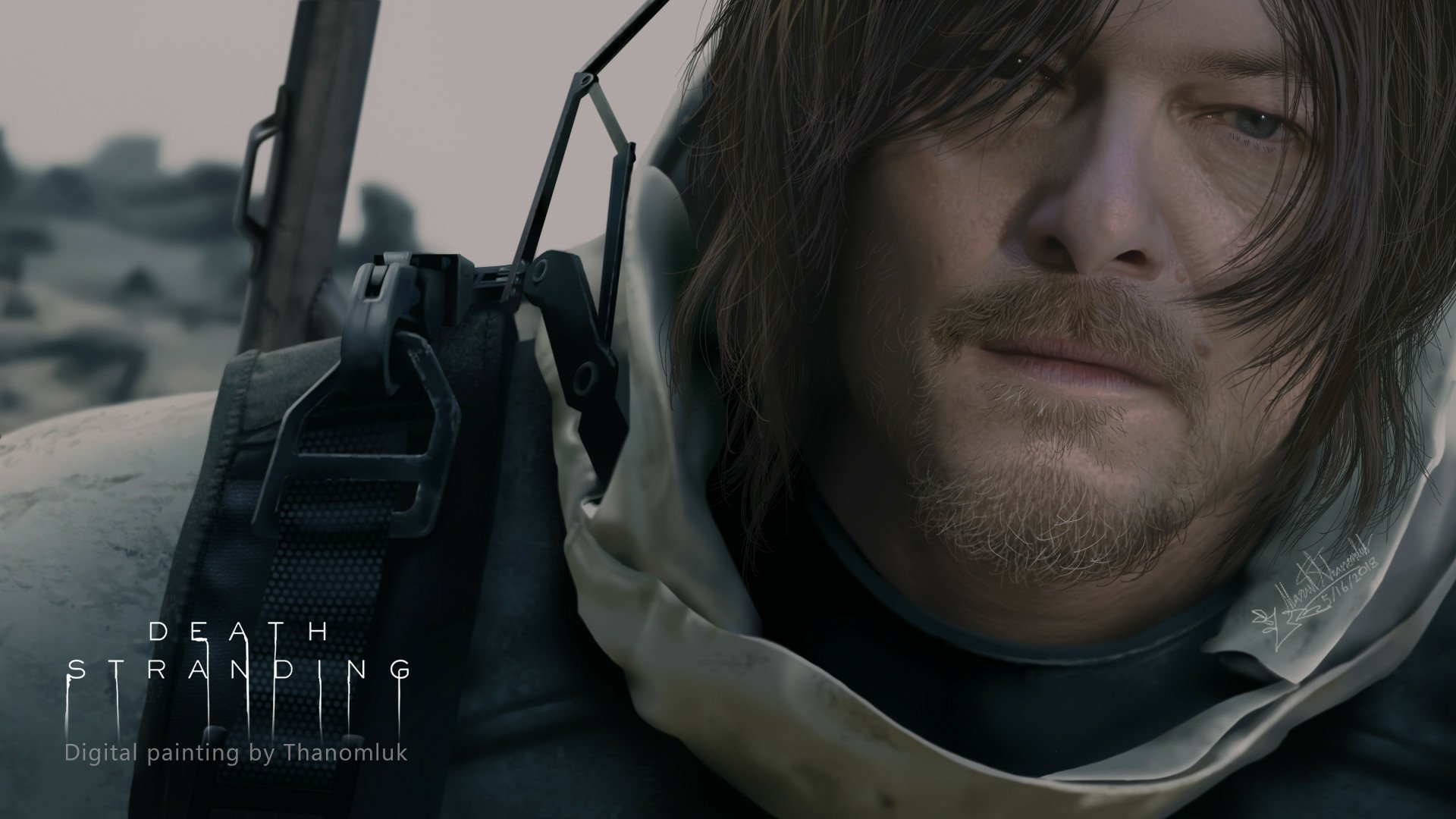 Download Sam Porter Bridges Norman Reedus Video Game Death Stranding HD