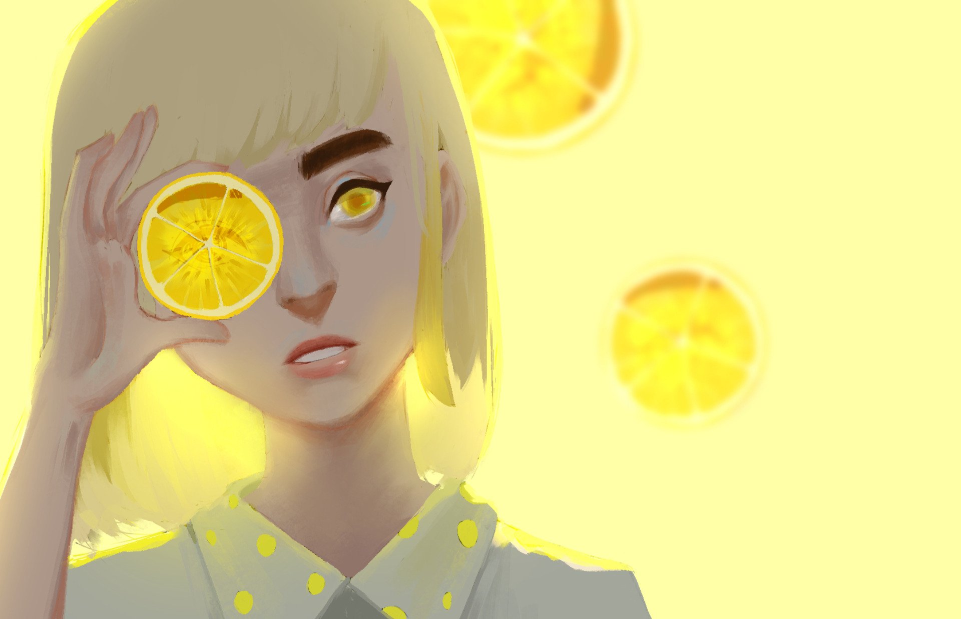 Лимоны девочки