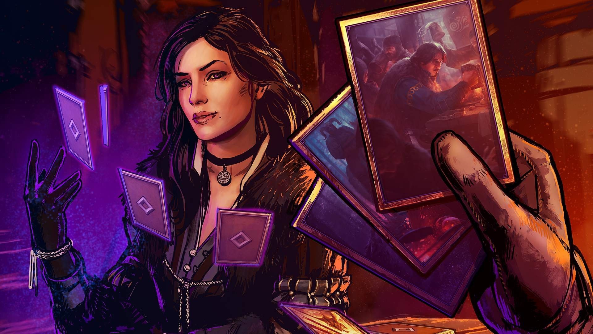 Gwent the witcher card game обзор