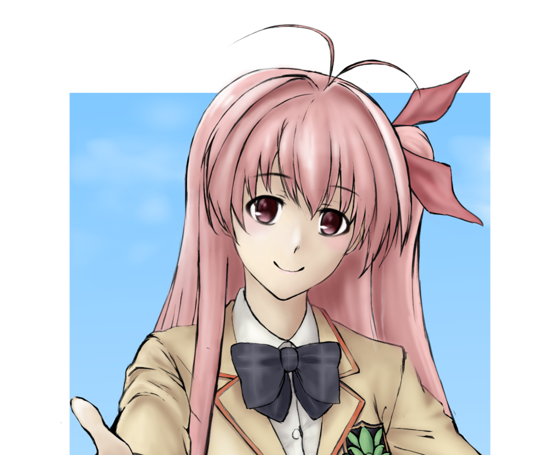 Download Rimi Sakihata Anime Chaos;Head HD Wallpaper by thank you