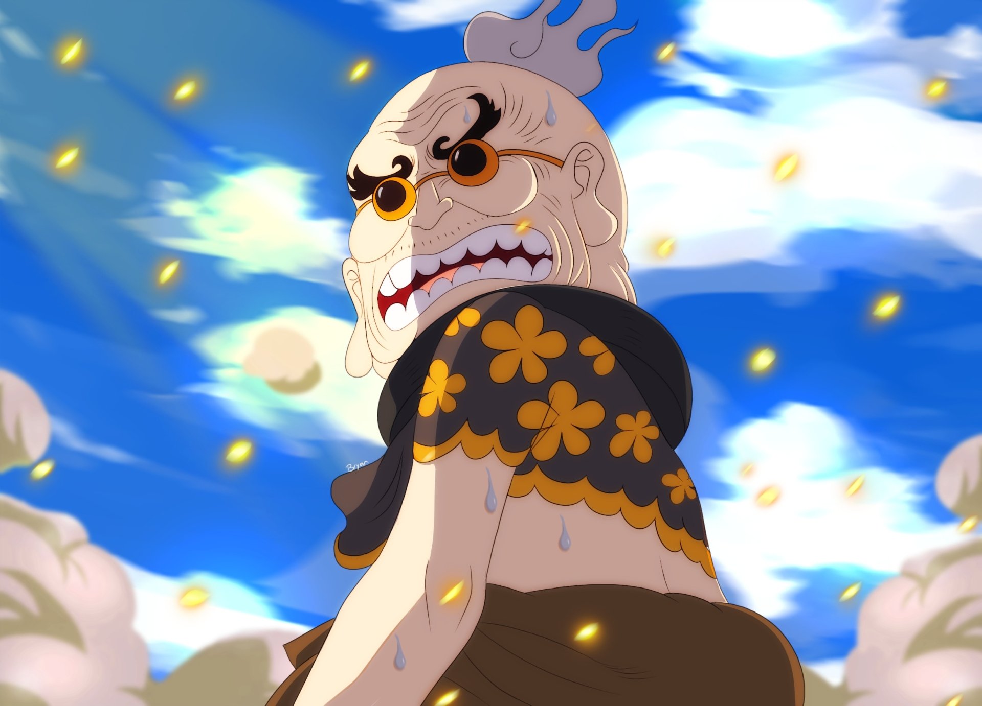 Download Hyogoro (One Piece) Anime One Piece HD Wallpaper by Alejandro Favela Rocha