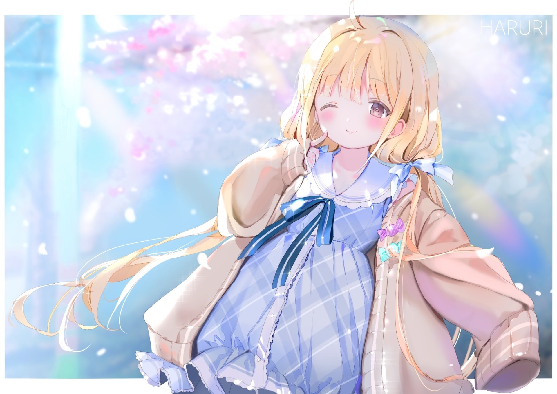 Download Anzu Futaba Anime The IDOLM@STER Cinderella Girls HD Wallpaper by HARURI