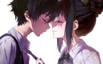 Anime Kiss - Other & Anime Background Wallpapers on Desktop Nexus (Image  237390)