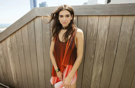 English singer brunette music Dua Lipa HD Desktop Wallpaper | Background Image