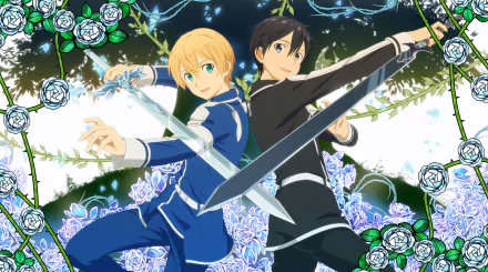  Eugeo and Kirito by FCC