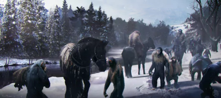 movie War For The Planet Of The Apes HD Desktop Wallpaper | Background Image