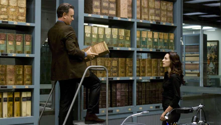 Ayelet Zurer Tom Hanks movie Angels & Demons HD Desktop Wallpaper | Background Image