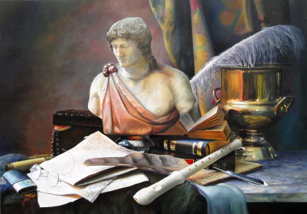bust artistic still life HD Desktop Wallpaper | Background Image