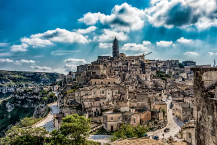 Italy town man made Matera HD Desktop Wallpaper | Background Image