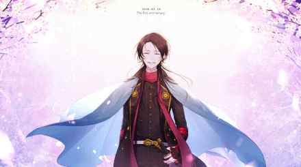 Kashuu Kiyomitsu Anime Touken Ranbu HD Desktop Wallpaper | Background Image
