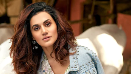 brown eyes brunette face Indian actress woman Taapsee Pannu HD Desktop Wallpaper | Background Image