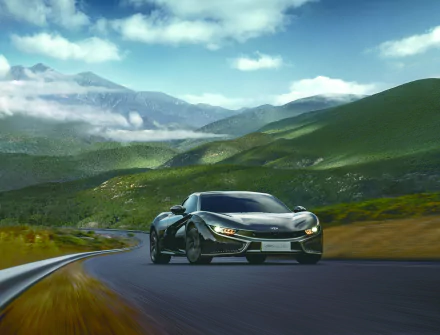 electric car silver car car Qiantu Motor vehicle Qiantu K50 HD Desktop Wallpaper | Background Image