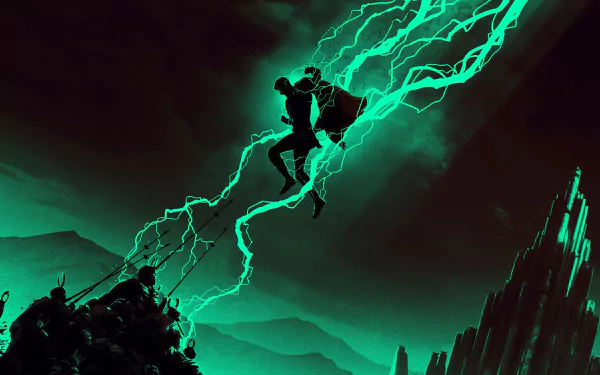 Comic Thor HD Desktop Wallpaper | Background Image