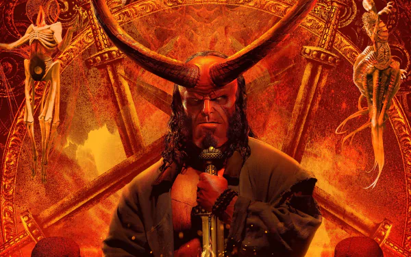David Harbour movie Hellboy (2019) HD Desktop Wallpaper | Background Image
