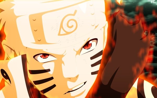 Anime Naruto Naruto Uzumaki Sage of Six Paths Red Eyes HD Wallpaper | Background Image