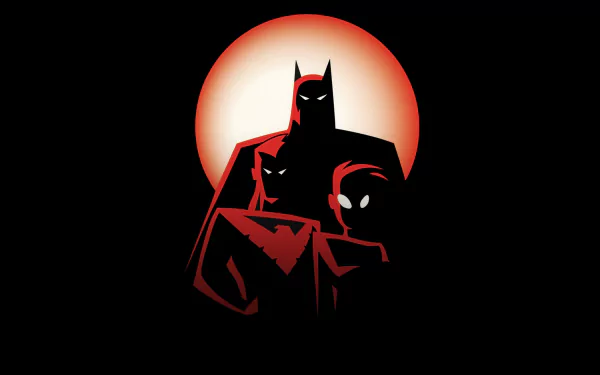 Dick Grayson Tim Drake Nightwing Robin (DC Comics) Batman TV Show The New Batman Adventures HD Desktop Wallpaper | Background Image