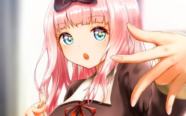 Anime Kaguya-sama: Love is War Chika Fujiwara HD Wallpaper | Background Image