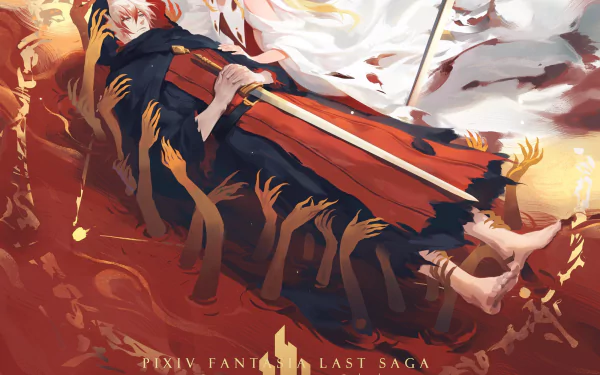 Anime Pixiv Fantasia Last Saga HD Desktop Wallpaper | Background Image