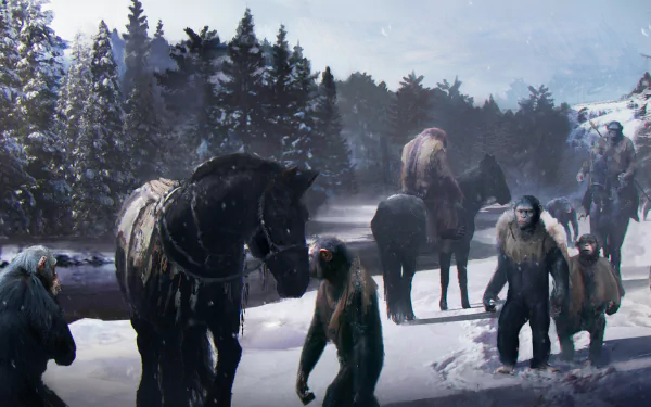 movie War For The Planet Of The Apes HD Desktop Wallpaper | Background Image