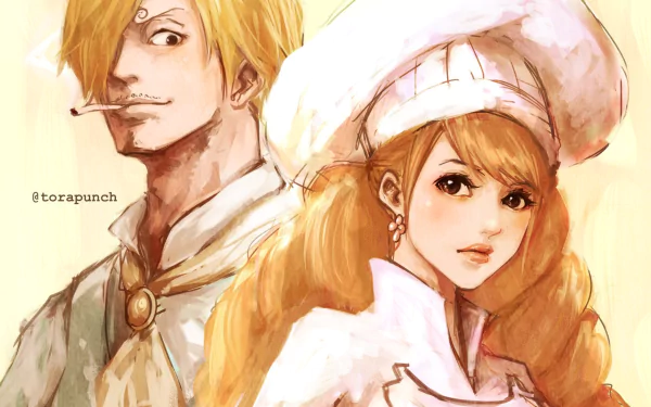Sanji (One Piece) Charlotte Pudding Anime One Piece HD Desktop Wallpaper | Background Image