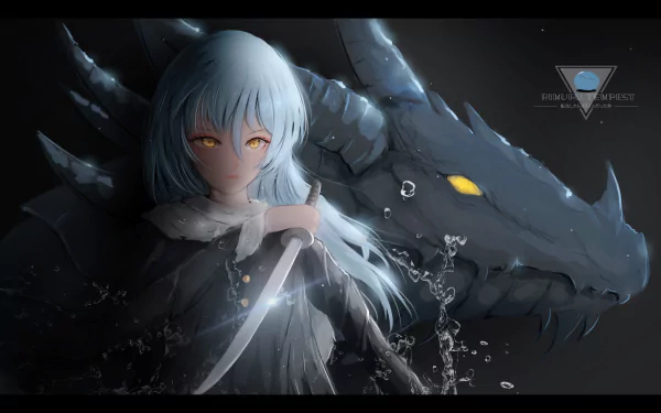 Veldora Tempest Rimuru Tempest Anime That Time I Got Reincarnated as a Slime HD Desktop Wallpaper | Background Image