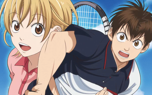 Natsu Takasaki Eiichirō Maruo Anime Baby Steps HD Desktop Wallpaper | Background Image