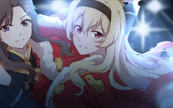 Maya Tendo Claudine Saijo Anime Shoujo☆Kageki Revue Starlight HD Desktop Wallpaper | Background Image