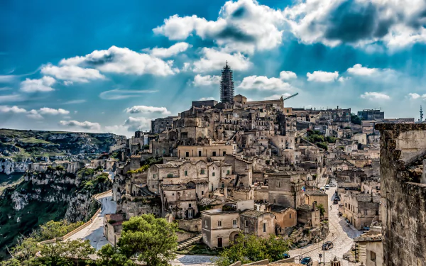 Italy town man made Matera HD Desktop Wallpaper | Background Image
