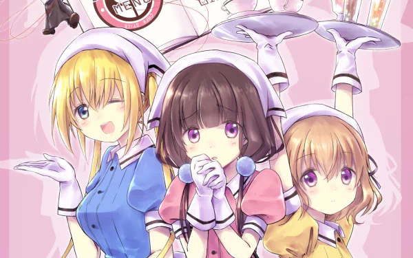 Maika Sakuranomiya Kaho Hinata Mafuyu Hoshikawa Anime Blend S HD Desktop Wallpaper | Background Image