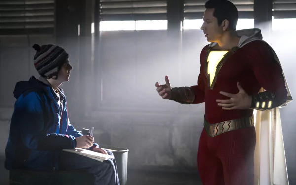 Freddy Freeman (DC Comics) Jack Dylan Grazer Zachary Levi Shazam (DC Comics) movie HD Desktop Wallpaper | Background Image