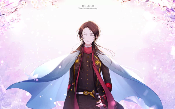 Kashuu Kiyomitsu Anime Touken Ranbu HD Desktop Wallpaper | Background Image
